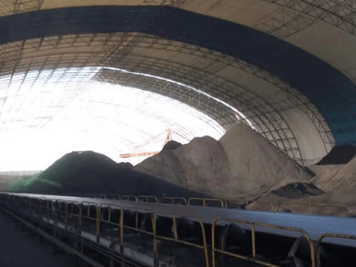 溧阳煤棚料仓网架